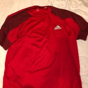 Men’s adidas running tee (L)